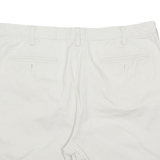 NAUTICA Mens Chino Shorts Cream XL W38