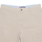 CHAPS Mens Cargo Shorts Brown L W36