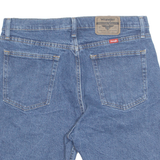 WRANGLER Cut Off Mens Denim Shorts Blue M W32