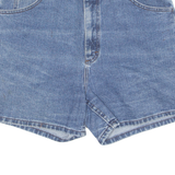 LEE Womens Denim Shorts Blue UK 14 W32