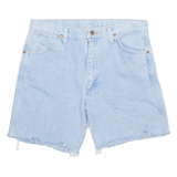 WRANGLER Womens Denim Shorts Blue M W34