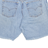 WRANGLER Cut Off 551 Mens Denim Shorts Blue L W34