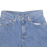 LEVI'S Cut Off 516 Womens Denim Shorts Blue M W29