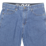 DICKIES FLEX Mens Denim Shorts Blue M W34
