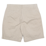 NAUTICA Mens Chino Shorts Beige Classic M W34