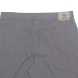 WRANGLER Mens Chino Shorts Grey Houndstooth XL W39