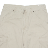 LEE Mens Cargo Shorts Beige L W35