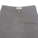 WRANGLER Mens Cargo Shorts Grey XL W38