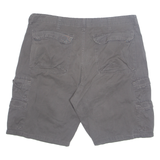 WRANGLER Mens Cargo Shorts Grey XL W38