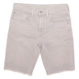 LEVI'S 511 Cut Off Mens Denim Shorts Brown M W34