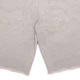 LEVI'S 511 Cut Off Mens Denim Shorts Brown M W34