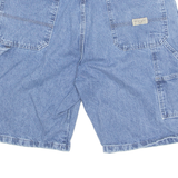 WRANGLER Carpenter Mens Denim Shorts Blue L W38