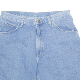 WRANGLER Mens Denim Shorts Blue L W36