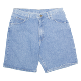 WRANGLER Mens Denim Shorts Blue L W36