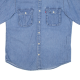 LEVI'S Relaxed Mens Denim Shirt Blue M