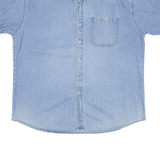 DICKIES Mens Denim Shirt Blue XL
