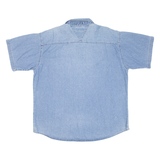 DICKIES Mens Denim Shirt Blue XL