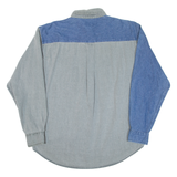 OUTFITTERS Mens Denim Shirt Grey Long Sleeve M