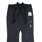 SPYDER Suspenders Outdoor Mens Trousers Black Regular Bootcut W42 L34