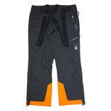 SPYDER Suspenders Outdoor Womens Trousers Black Regular Bootcut W38 L34