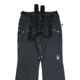 SPYDER Suspenders Outdoor Womens Trousers Black Regular Bootcut W34 L33