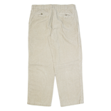 CHEROKEE Chino Mens Corduroy Trousers Beige Regular Straight 90s W36 L23