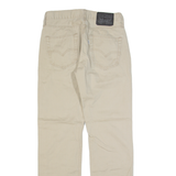 LEVI'S 514 Mens Trousers Beige Regular Tapered W28 L32