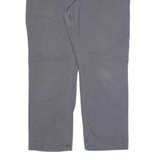 CARHARTT Workwear Mens Trousers Grey Relaxed Straight W35 L28