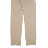 LEVI'S 505 Mens Trousers Beige Regular Tapered W30 L32