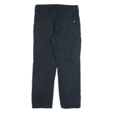 DICKIES Workwear Mens Trousers Black Regular Tapered W32 L27