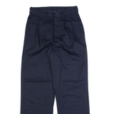 DICKIES Workwear Womens Trousers Blue Regular Straight W28 L32