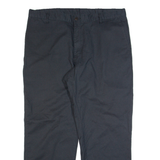 DICKIES Workwear Mens Trousers Blue Regular Straight W40 L30