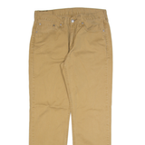 LEVI'S 514 Mens Trousers Beige Slim Straight W32 L30