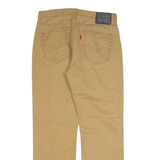 LEVI'S 514 Mens Trousers Beige Slim Straight W32 L30