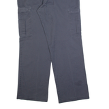 DICKIES Cargo Workwear Mens Trousers Grey Regular Straight W38 L34