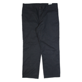 DICKIES Workwear Mens Trousers Black Regular Straight W40 L30