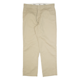 DICKIES 874 Workwear Mens Trousers Beige Regular Straight W38 L32