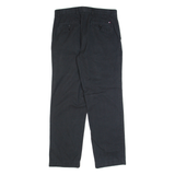 TOMMY HILFIGER Chino Mens Trousers Black Regular Straight W30 L30