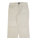RALPH LAUREN POLO JEANS COMPANY Womens Trousers Cream Regular Straight W30 L31