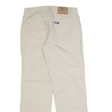 RALPH LAUREN POLO JEANS COMPANY Womens Trousers Cream Regular Straight W30 L31