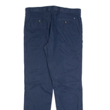 TOMMY HILFIGER Chino Mens Trousers Blue Regular Tapered W32 L32