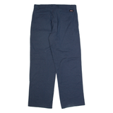 DICKIES Workwear Mens Trousers Blue Regular Straight W36 L30