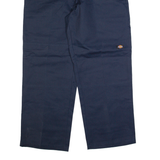 DICKIES Workwear Mens Trousers Blue Loose Straight W40 L30