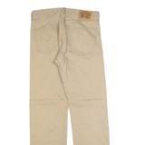 LEVI'S 505 Mens Trousers Beige Regular Straight W32 L34
