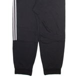 ADIDAS Womens Joggers Black Tapered L W28 L27