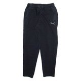 PUMA Womens Joggers Black Tapered S W28 L28