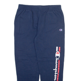 CHAMPION Mens Joggers Blue Tapered XL W28 L26