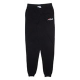 FILA Womens Joggers Black Tapered 2XL W27 L30