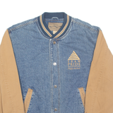 PORT AUTHORITY Team Pride Mens Varsity Jacket Blue USA S