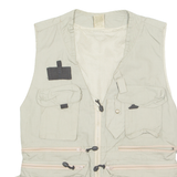 SETURAN Utility Mens Workwear Gilet Grey S